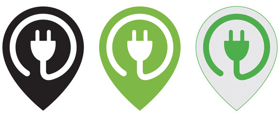 LOCALISATION DE BRANCHEMENT ÉLECTRIQUE © kazy