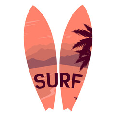 California Background - Stock Vector Illustration