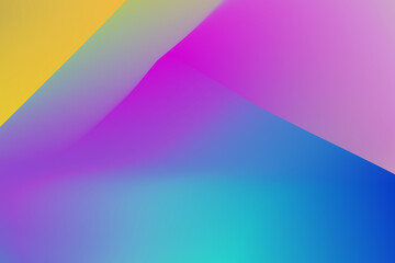 Abstract Blue yellow purple color gradient background design