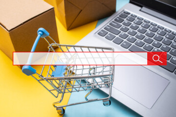 Online shopping consumption concept map