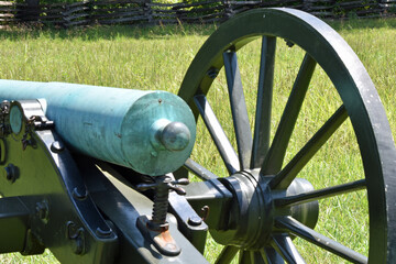 Pea Ridge Battlefield Civil War Canon
