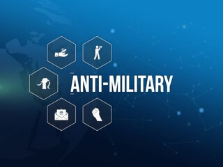 Fototapeta premium anti-military