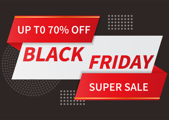 Obraz premium black friday banner