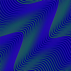 Seamless wavy stripes pattern. Abstract fashion wave design. Geometric wave texture. Graphic styles for wallpaper, wrapping, fabric, backgrounds, apparel, print production