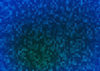 Light Blue, Green vector background with rectangles.