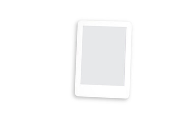 
ebook with white background