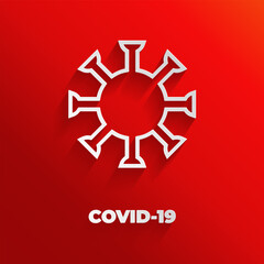 Coronavirus - line Icon - element for your design