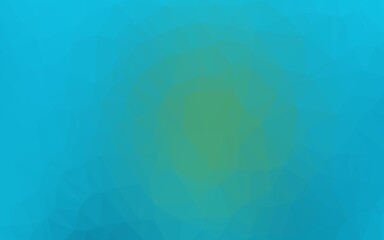 Obraz premium Light Blue, Green vector polygonal background. Colorful illustration in abstract style with gradient. Template for a cell phone background.
