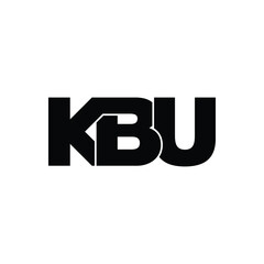 KBL letter monogram logo design vector