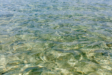 Mengiat Beach (Pantai Mengiat) and Indian Ocean, Nusa Dua, Bali, Indonesia