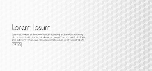 Obraz premium Cube pattern white background minimal design