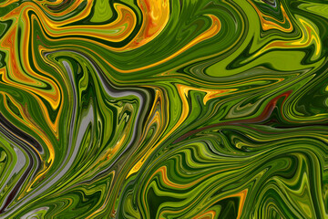 Abstract liquid colorful texture for background, patterns