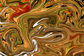 Abstract liquid colorful texture for background, patterns