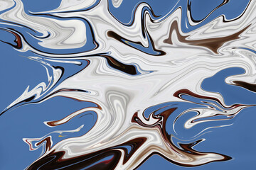 Abstract liquid colorful texture for background, patterns