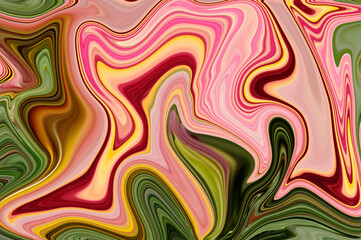 Abstract liquid colorful texture for background, patterns