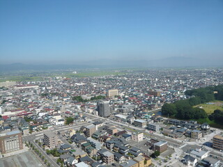 Fototapeta premium Beautiful view of Yamagata, Tohoku, Japan