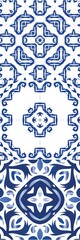Antique azulejo tiles patchworks.