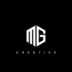 MG Letter Logo Design Template Vector
