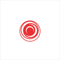 circle logo silhouette icon vector