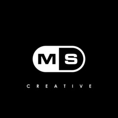 MS Letter Logo Design Template Vector
