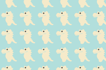 Unique cute animal pattern design. Suitable for backgrounds and wallpapers.