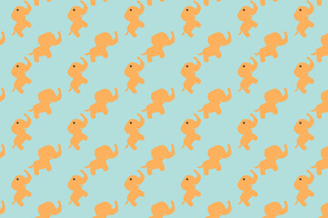 Unique cute animal pattern design. Suitable for backgrounds and wallpapers.