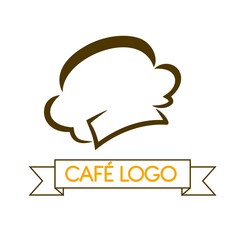 Hat cap chef logo design vector concept. Chef icon symbol