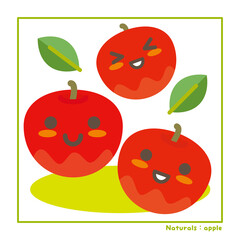 なちゅらるズ　りんご果実（赤）で収穫のご案内