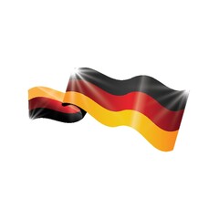 germany flag button design
