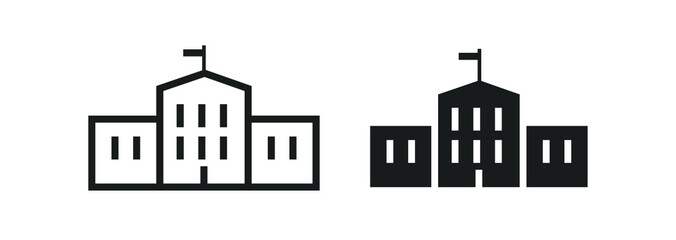 High Quality Simple Black Icon on White Background . Isolated Vector Element