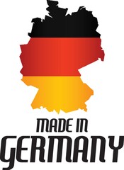 made in germany label design