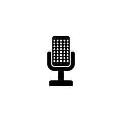 microphone icon vector symbol