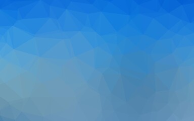 Light BLUE vector blurry triangle texture. Colorful illustration in abstract style with gradient. Textured pattern for background.