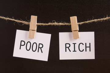 RICH  POOR