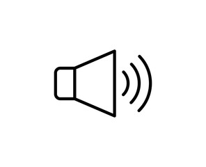 Volume line icon