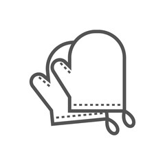 Fototapeta premium kitchen glove