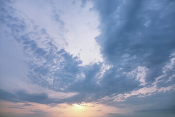View of beautiful sky with clouds
