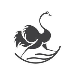 Obraz premium ostrich