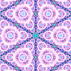 Background image of geometric pattern with self-similarity