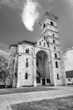 The Roman-Catholic cathedral of St. Michael insude Alba Carolina citadel in Alba Iulia, Transylvania, Romania
