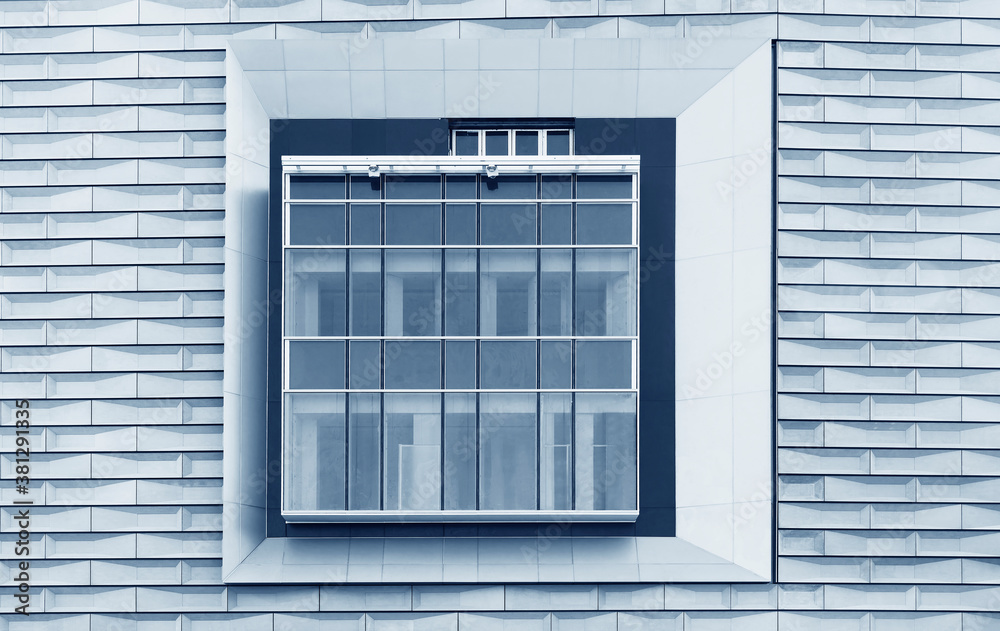 Aufkleber exterior of modern architecture. building abstract background