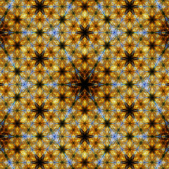 Background image of geometric pattern with self-similarity
