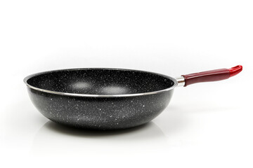 Frying pan isolated on white background