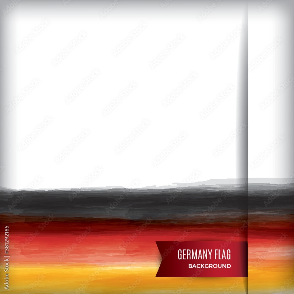 Sticker germany flag background design