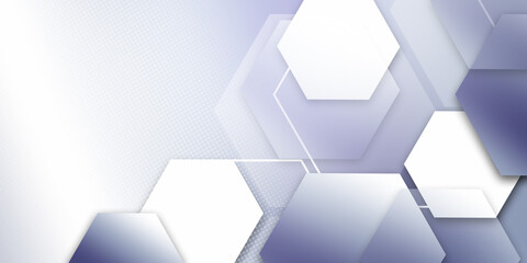 
Hexagons abstract background with geometric shapes. Science, technology and medical concept. Futuristic background in science style. Graphic hex background for your design