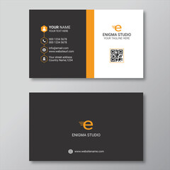 Elegant corporate business card design