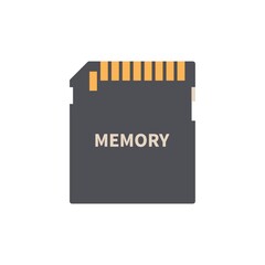 Naklejka premium Memory card