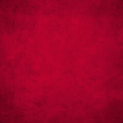 red background