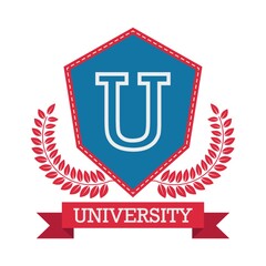 university logo element