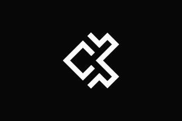 Minimal Innovative Initial BC logo and CB logo. Letter B C CB BC creative elegant Monogram. Premium Business logo icon. White color on black background